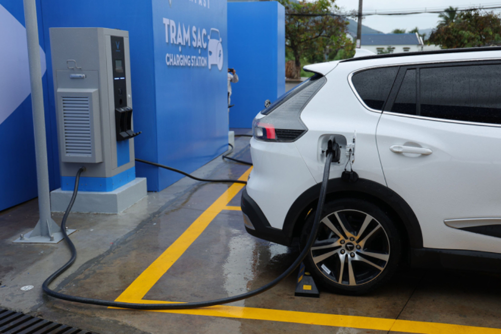 trạm sạc xe điện